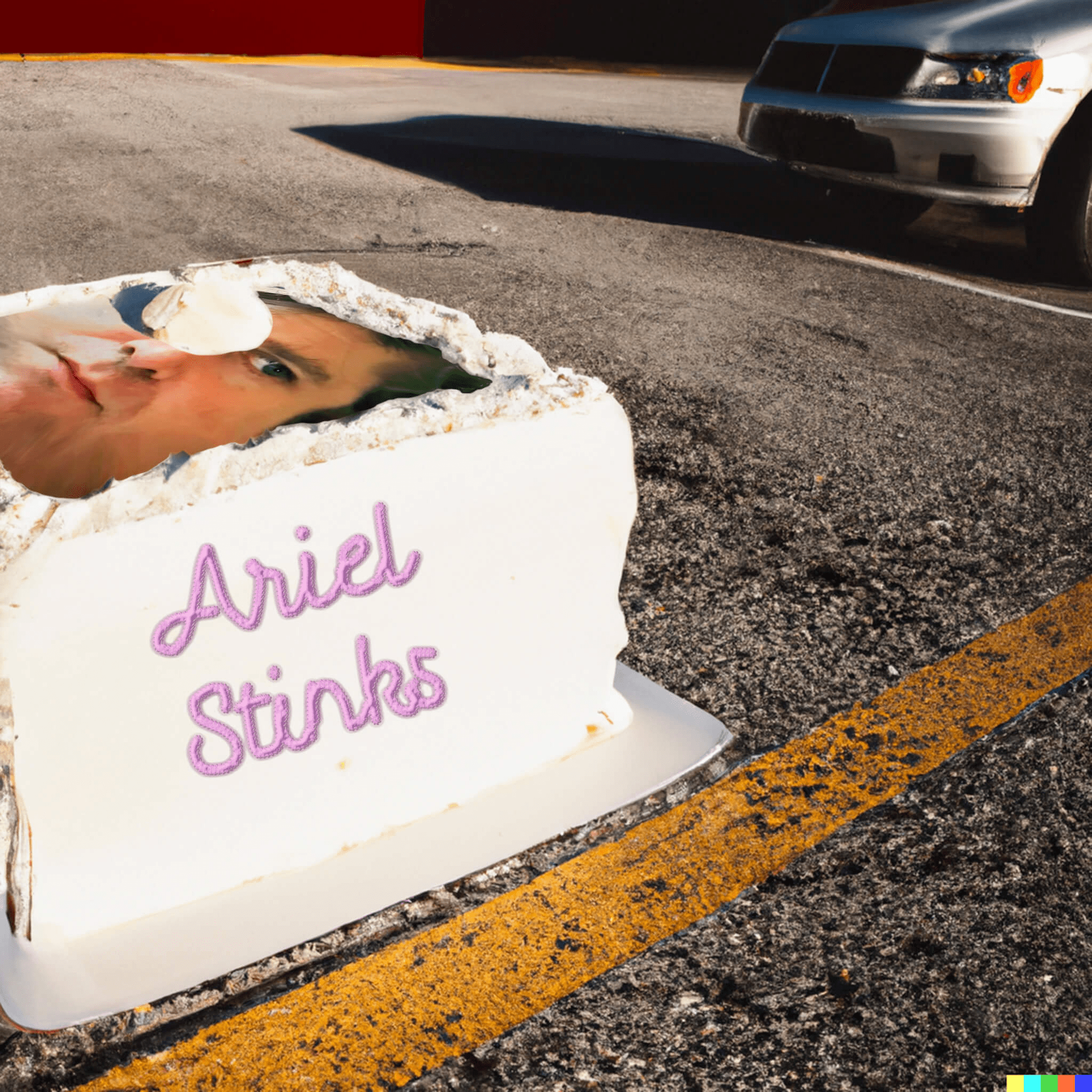 Ariel Cake Pre-Smash