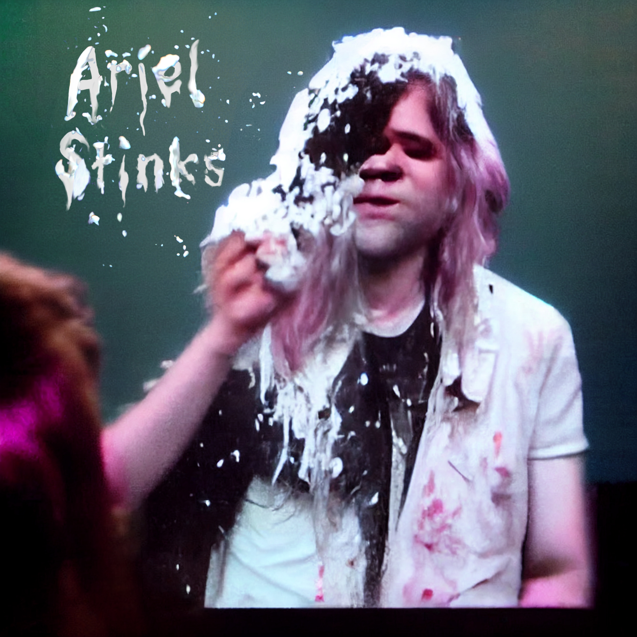Ariel Gets Pied in Face